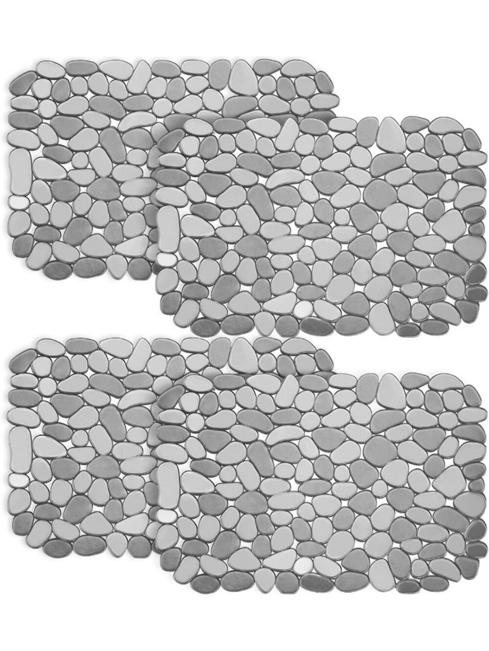 Eco-Friendly Kitchen Sink Mat Set - Adjustable Pebble Protector for Stainless